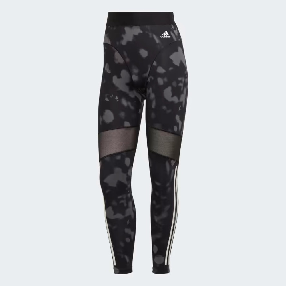 Womens Hyperglam Aeroready Printed 7/8
Tight Leggings Grey Four/Black - Adidas
